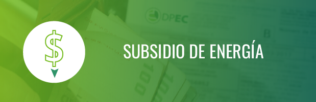 Subsidio de energía
